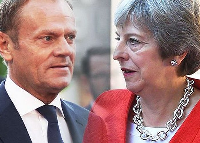 BREXIT WARNING: Tusk tells rebel MPs BACK May's deal or REMAIN in EU FOREVER